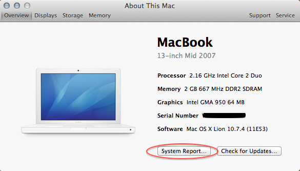 Secondary About This Mac image
