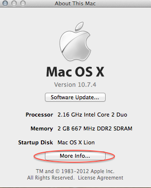 Apple Lion More Info image